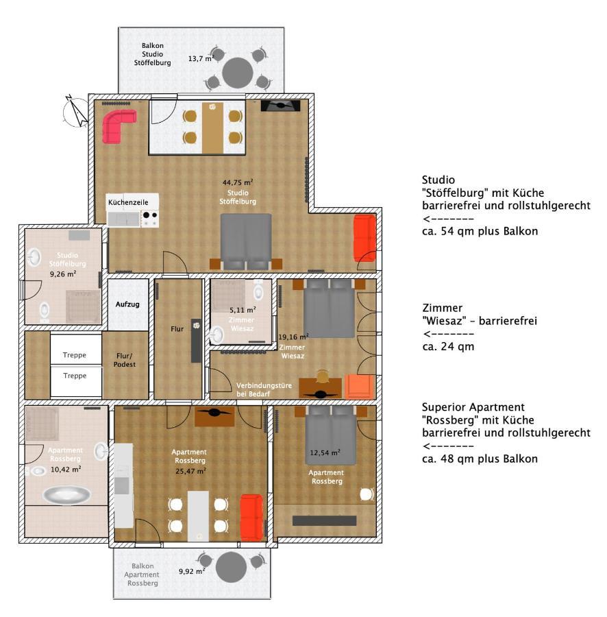 Ferienwohnungen Und Zimmer In Reutlingen-Goenningen المظهر الخارجي الصورة